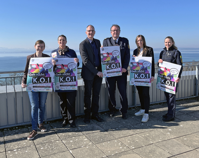 Gruppenbild Beteiligte der Kampagne (Foto: Landratsamt Bodenseekreis)