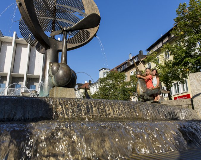 Buchhornbrunnen (Foto: Tourist-Information Friedrichshafen/Markus Leser)