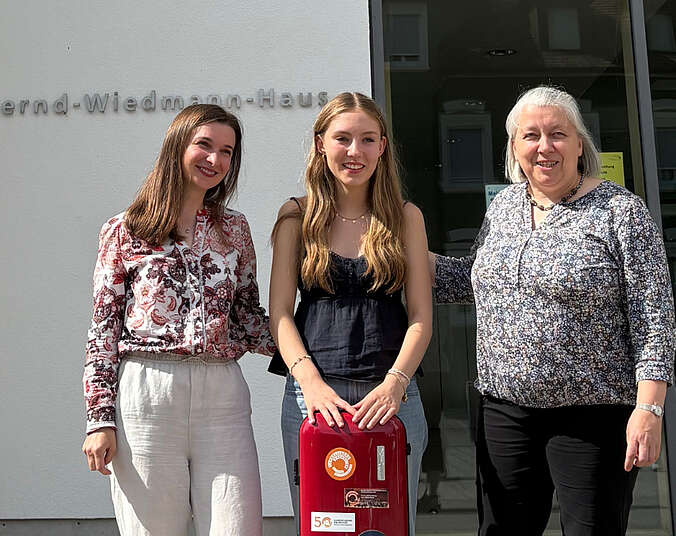 Gruppe von drei Frauen