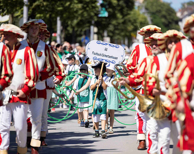 Beim Festzug (Archivfoto: Stefan Trautmann)